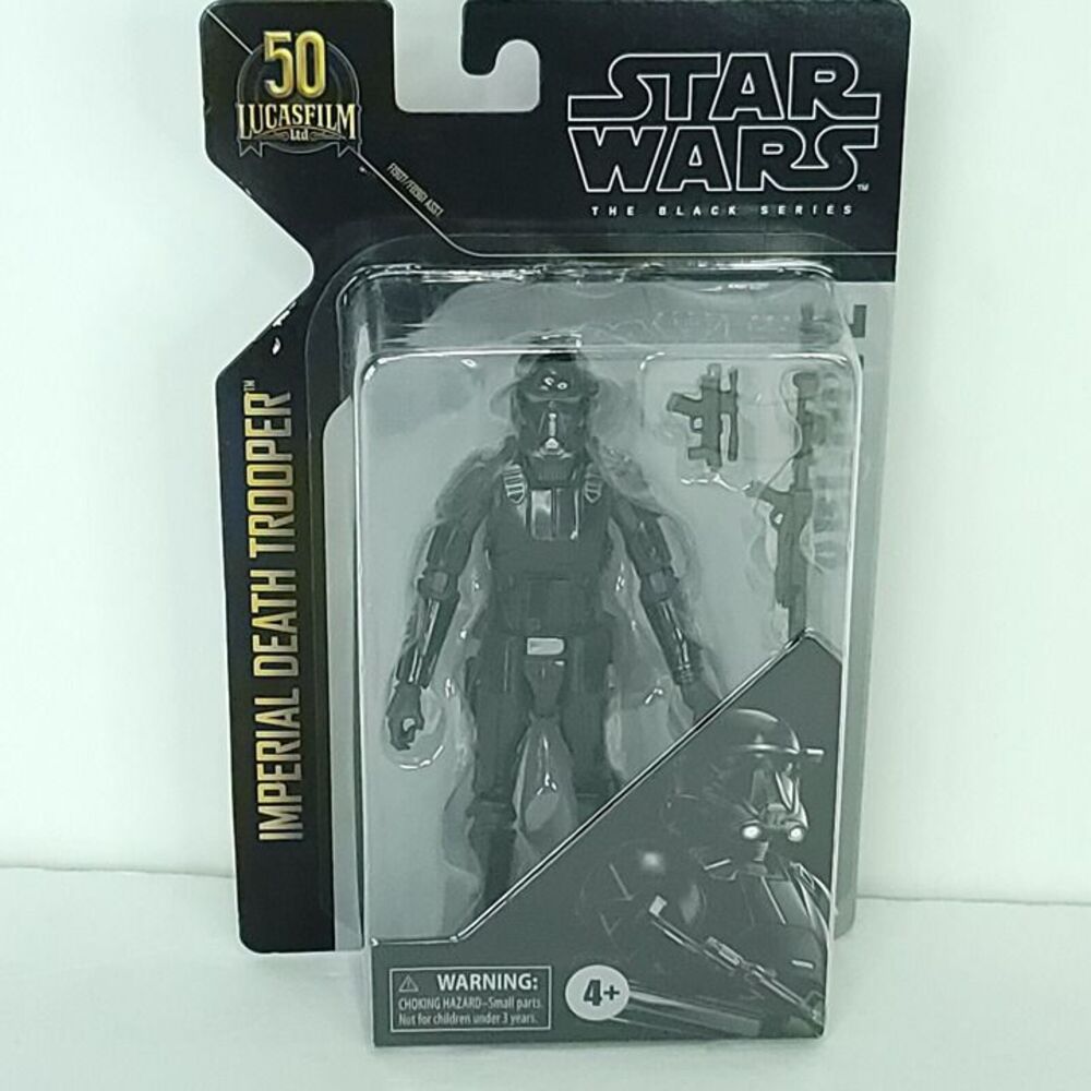 Star Wars 50th Lucas Film The Black Series IMPERIAL DEATH TROOPER 6 " NEW